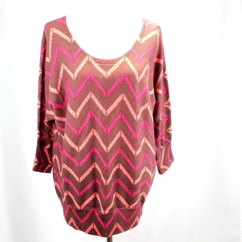 The North Face Sweater XL Chevron Stripe C84H